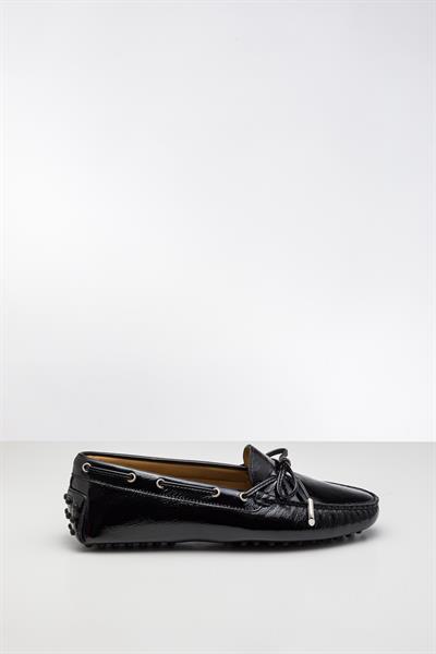 Siyah Renkli Deri Loafer