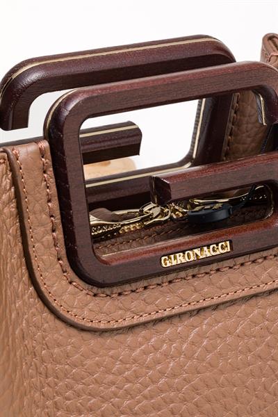 Taba Renkli Tasarım Çanta