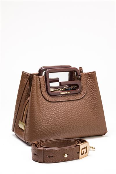 Taba Renkli Tasarım Çanta