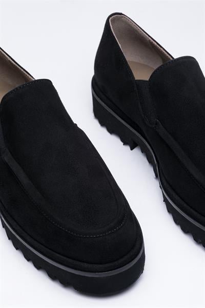 Siyah Süet Extra Light Loafer