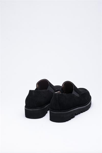 Siyah Süet Extra Light Loafer