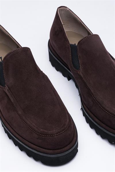 Kahve Süet Extra Light Loafer