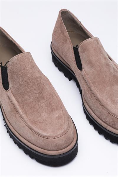 Bej Süet Extra Light Loafer