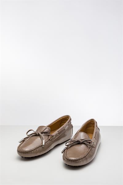 Vizon Rengi Deri Loafer