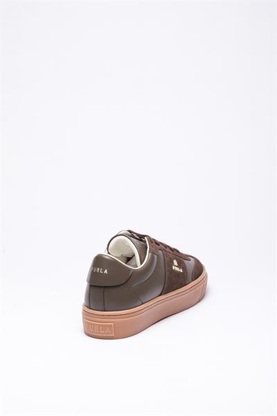 Kahverengi Deri Sneaker