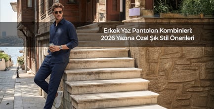 Erkek Yaz Pantolon Kombinleri: 2026 Yazına Özel Şık Stil Önerileri