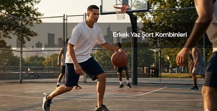 Erkek Yaz Şort Kombinleri