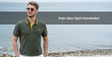 Polo Yaka Tişört Kombinleri