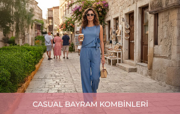 Günlük Bayram Kombinleri Kadın Üst Giyim