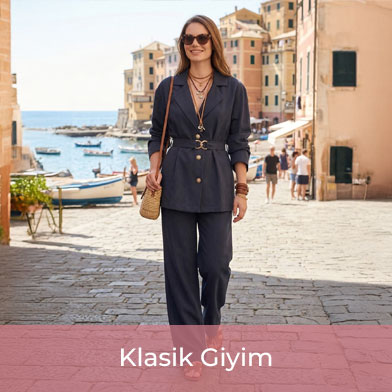 Klasik Bayram Kombinleri Kadın
