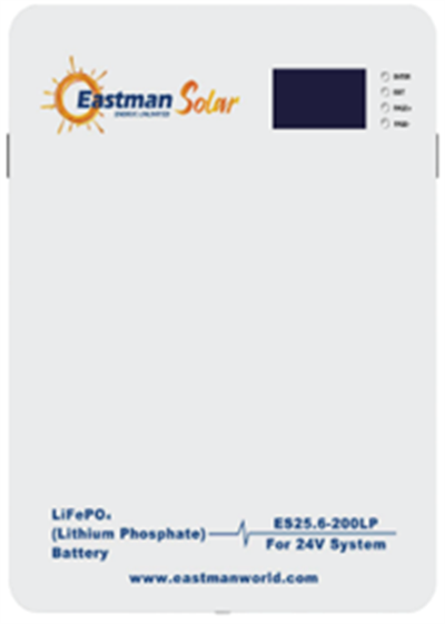 51.2 Volt 100 Amper Lityum Akü