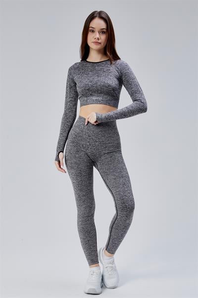 Uzun Kollu Crop – Gri