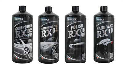 Riwax 4'lü Pasta Cila Seti RX02 Kalın Pasta + RX04 Ara Kat + RX06 Hare Cila + RX10 Boya Koruma 1 KG