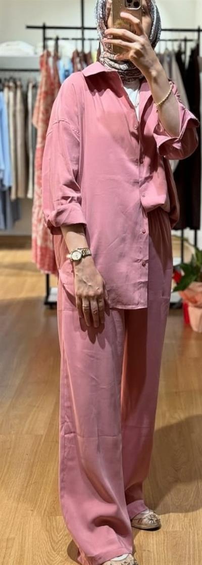 BELİ LASTİKLİ MODAL TAKIM