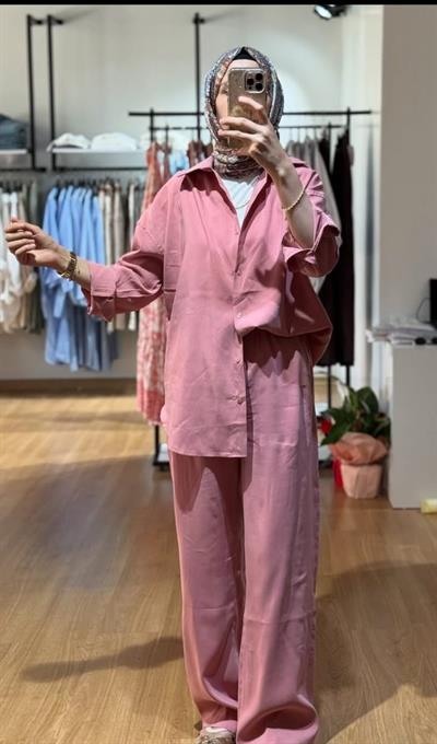 BELİ LASTİKLİ MODAL TAKIM