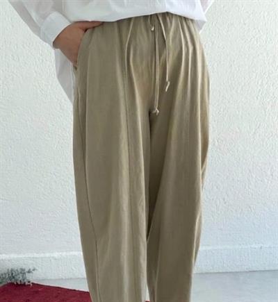 BELİ LASTİKLİ PANTOLON
