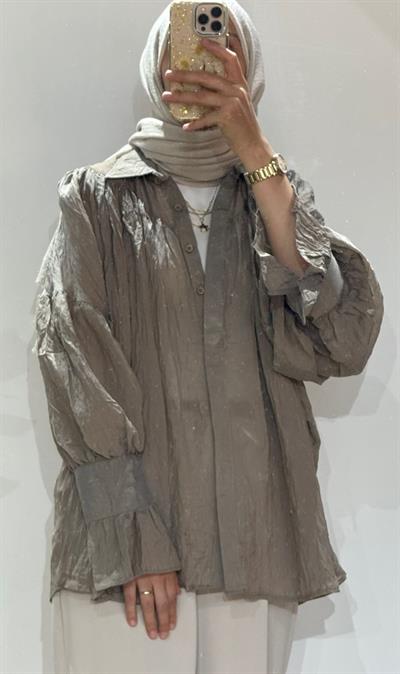 FIRFIR DETAYLI GÖMLEK