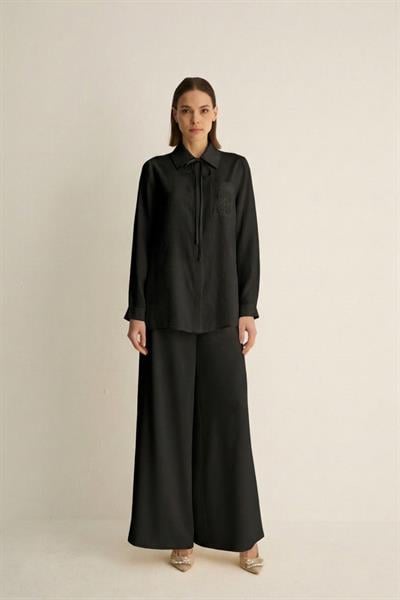 21008 ELIO GÖMLEK Siyah-SD262062021008