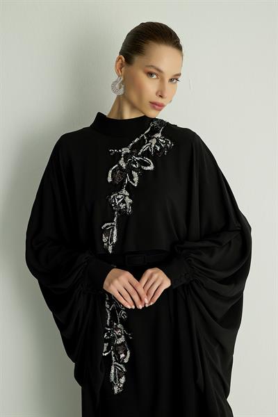 30004 PETUNIA  ELBISE Siyah