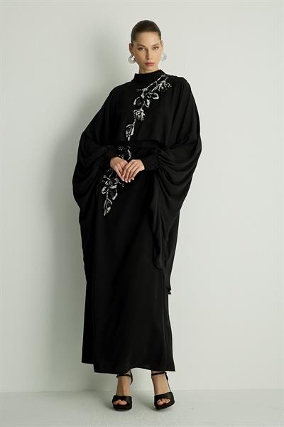 30004 PETUNIA  ELBISE Siyah