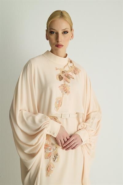 30004 PETUNIA  ELBISE Vanilya