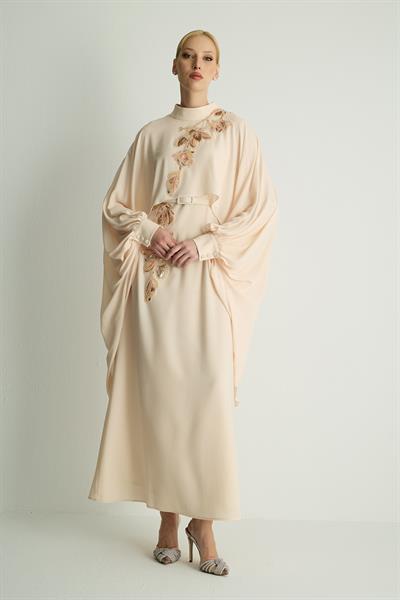 30004 PETUNIA  ELBISE Vanilya