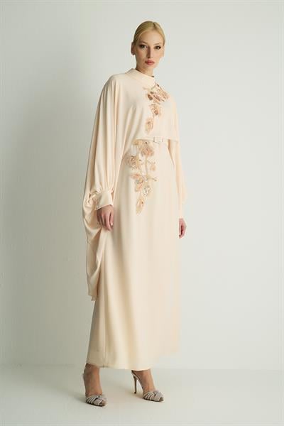 30004 PETUNIA  ELBISE Vanilya