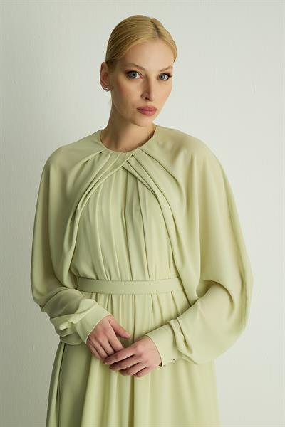 30022 DREAM ELBISE Pastel Yeşil