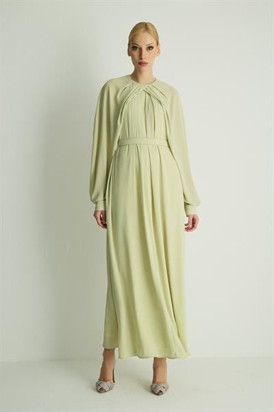 30022 DREAM ELBISE Pastel Yeşil