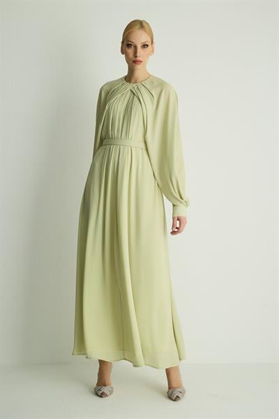 30022 DREAM ELBISE Pastel Yeşil