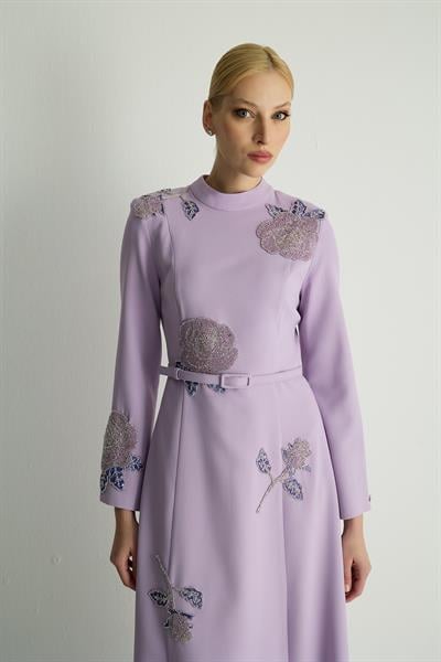 30033 OLEYA ELBISE Lila