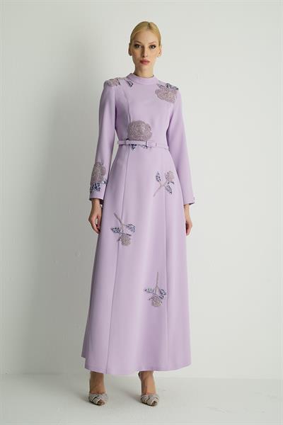 30033 OLEYA ELBISE Lila