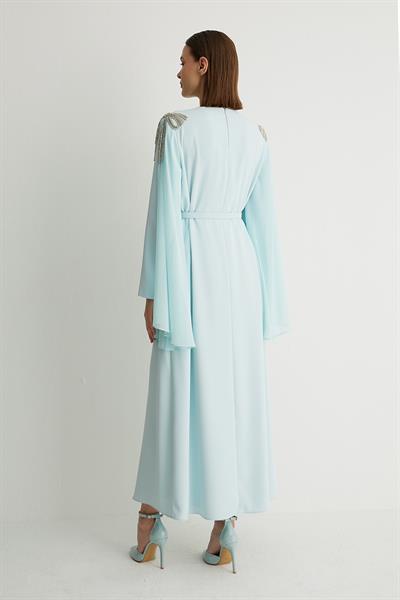 30034 DELUXE ELBISE Aqua