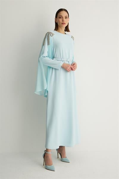 30034 DELUXE ELBISE Aqua