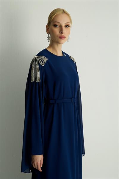 30034 DELUXE ELBISE Lacivert