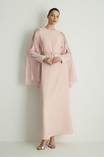 30034 DELUXE ELBISE Pudra