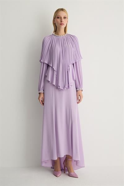 30038 PLUME ELBISE Lila