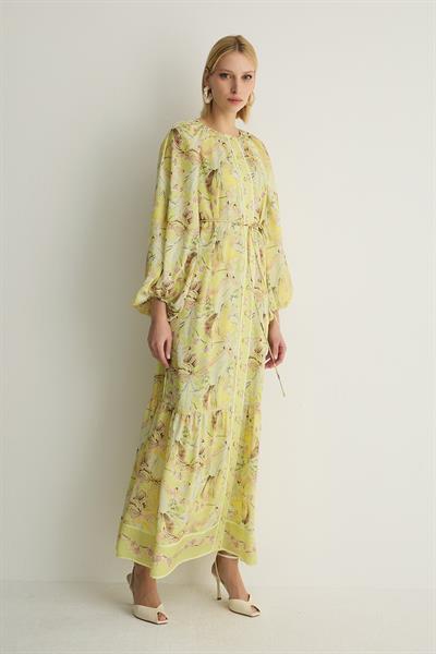 30048 MARTA ELBISE Pastel Yeşil