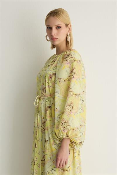 30048 MARTA ELBISE Pastel Yeşil