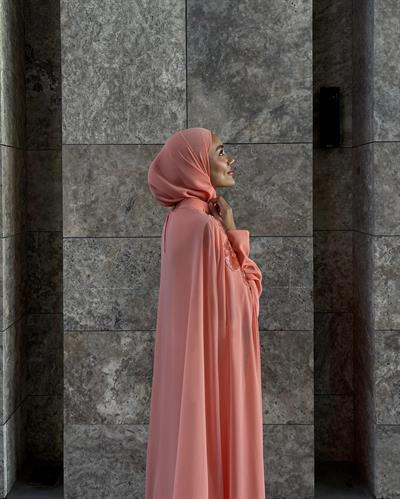 30049 PASTEL ELBISE Somon