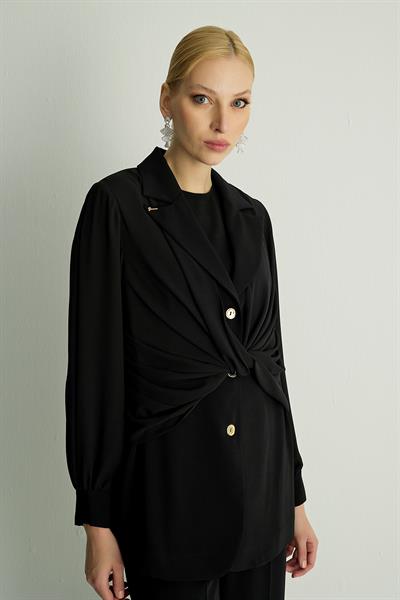40002 NADIA CEKET Siyah