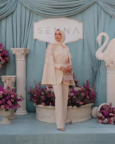 40006 PURE PELERİN CEKET Vanilya