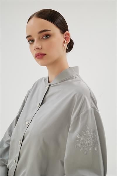 ALESSANDRA BOMBER Gri