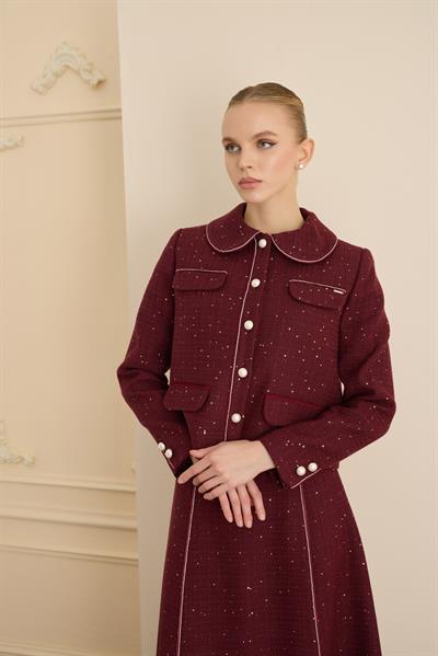AURORA JACKET Bordo
