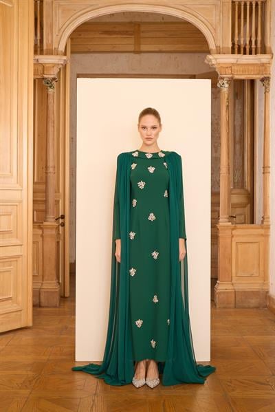 Bengy Elbise Zümrüt