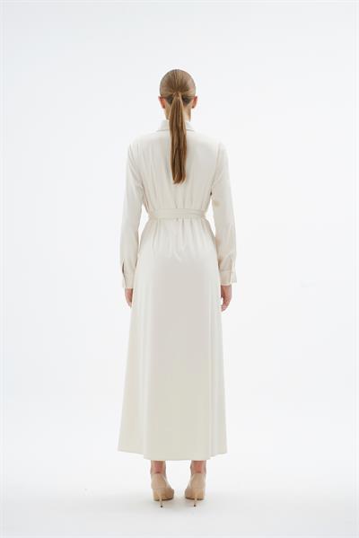 BLUME GÖMLEK ELBİSE Krem