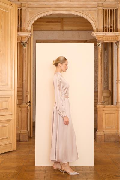 CATHERINE DRESS Bej