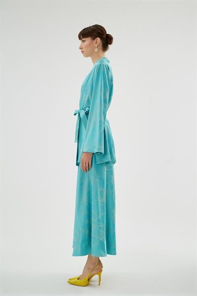 CELESTE KİMONA Turkuaz