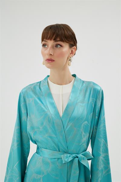 CELESTE KİMONA Turkuaz