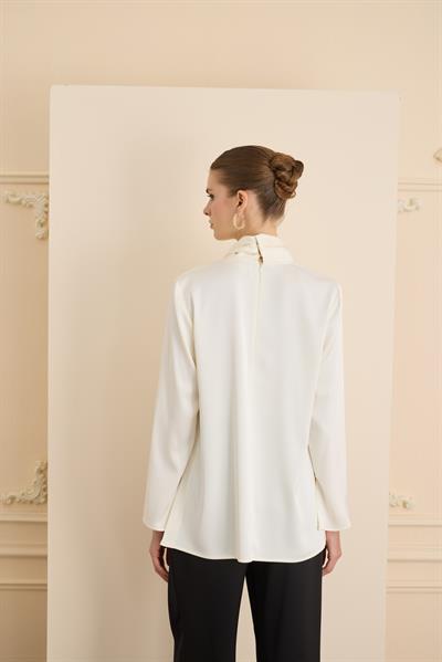 20017 CRISTALLE BLUZ Ekru